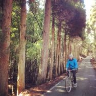 Bike rides around Aso